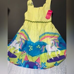 Colorful Unicorn Dress for Kids
